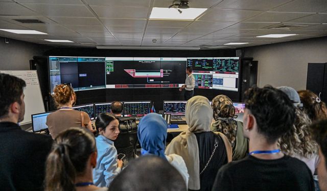 Büyükşehir stajyerleri hizmet alanlarını yerinde inceledi