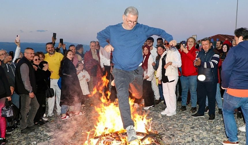 BAHARIN GELİŞİ MUDANYA'DA COŞKU İLE KARŞILANDI