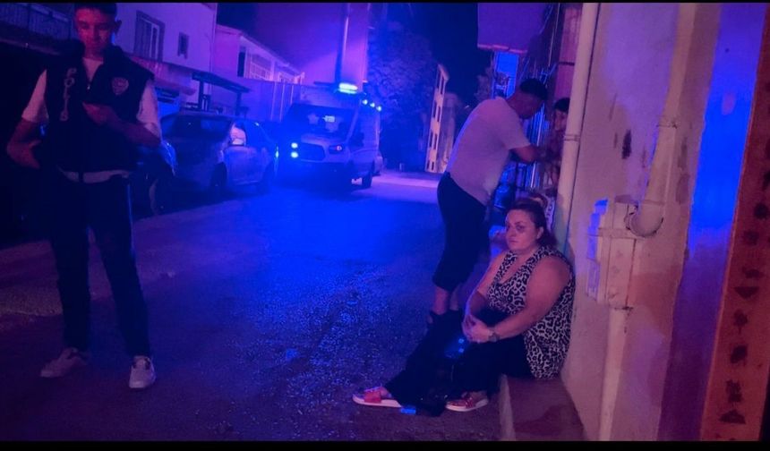 BURSA'DA EVİNİ ATEŞE VERİP, SİGARA YAKTI