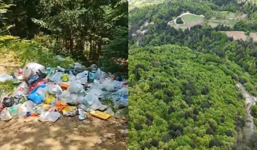 KESTEL'İN GÖZDE NOKTASI ÇÖPLÜĞE DÖNDÜ