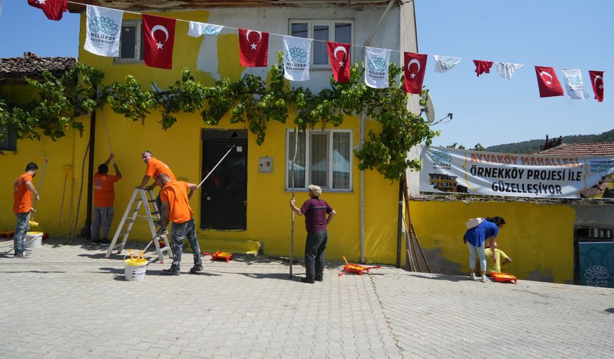 NİLÜFER'DE 'ÖRNEKKÖY PROJESİ'NİN İLK DURAĞI AYVAKÖY OLDU