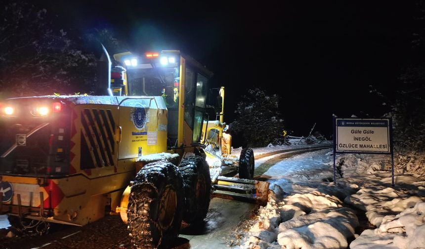 BURSA'DA 169 MAHALLE YOLU HİZMETE AÇILDI