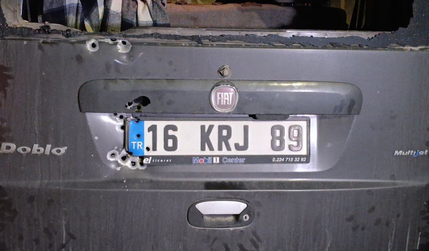 Seyir halindeki aracı kurşuna dizdiler: 1 ağır yaralı