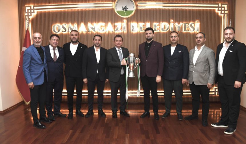 Şampiyonluk kupası Osmangazi'de