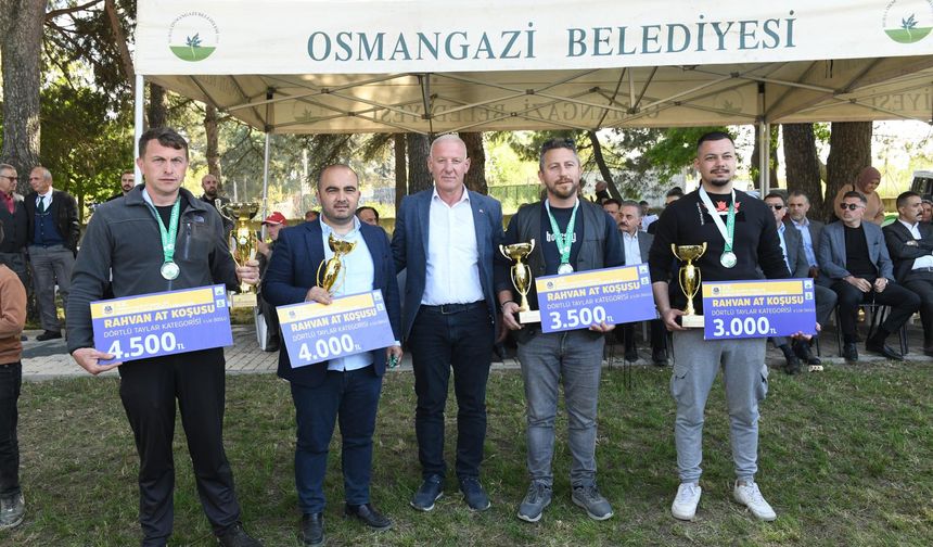 Rahvan At Koşusu’nda ödüller sahiplerini buldu