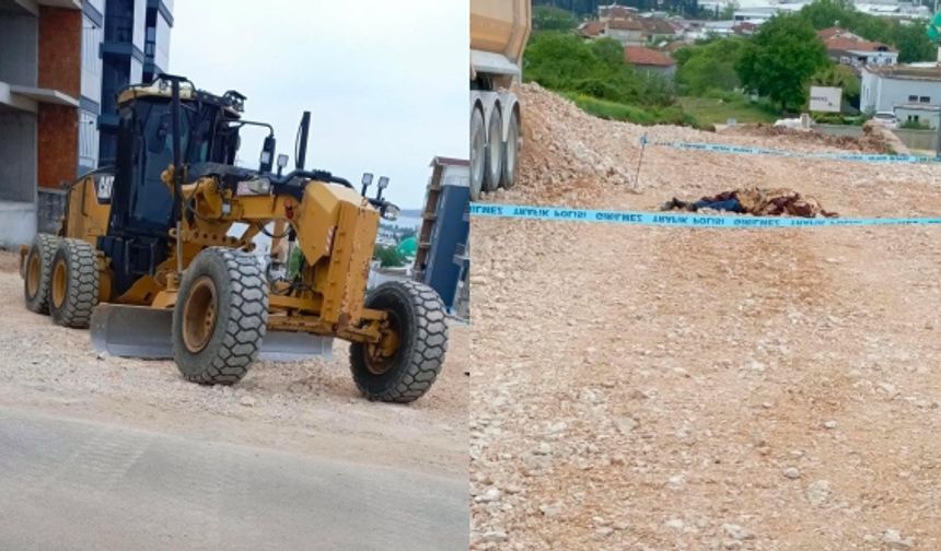 İş makinesinin altında kalan vatandaş öldü