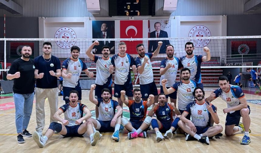 Osmangazi Belediyespor Erkekler Voleybol 2. Ligi’ne yükseldi
