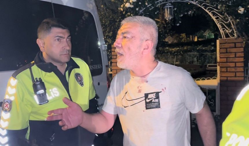 Bursa'da alkollü sürücü polisleri sabır sınavından geçirdi.