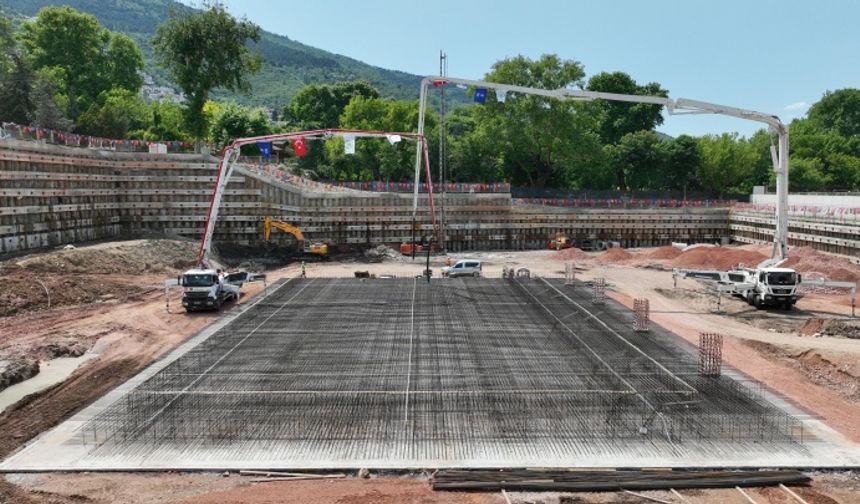 Atatürk Spor Salonu’nun temeli törenle atıldı