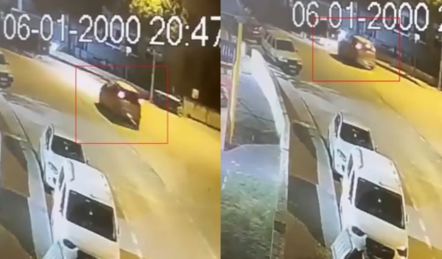 Park halindeki araçlara çarpıp kaçtı
