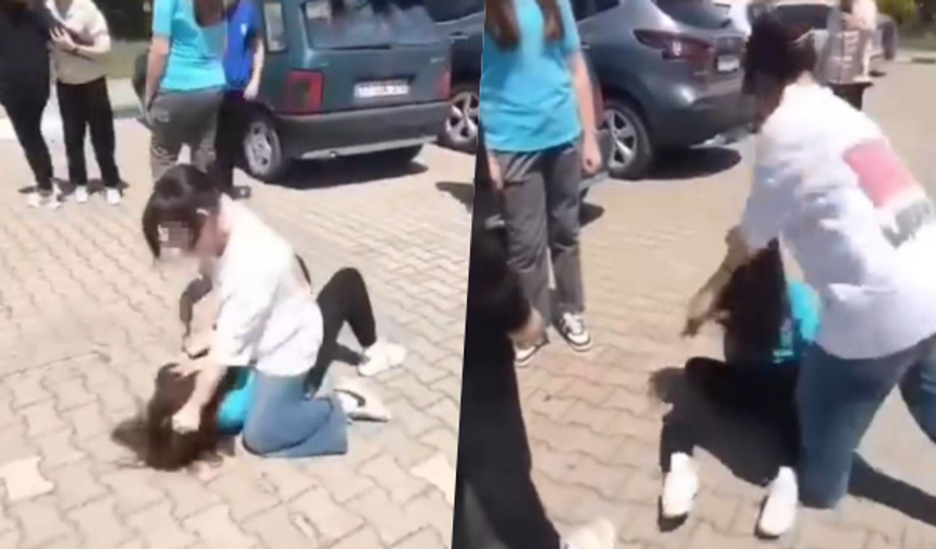 Bursa'da pes dedirten görüntü!