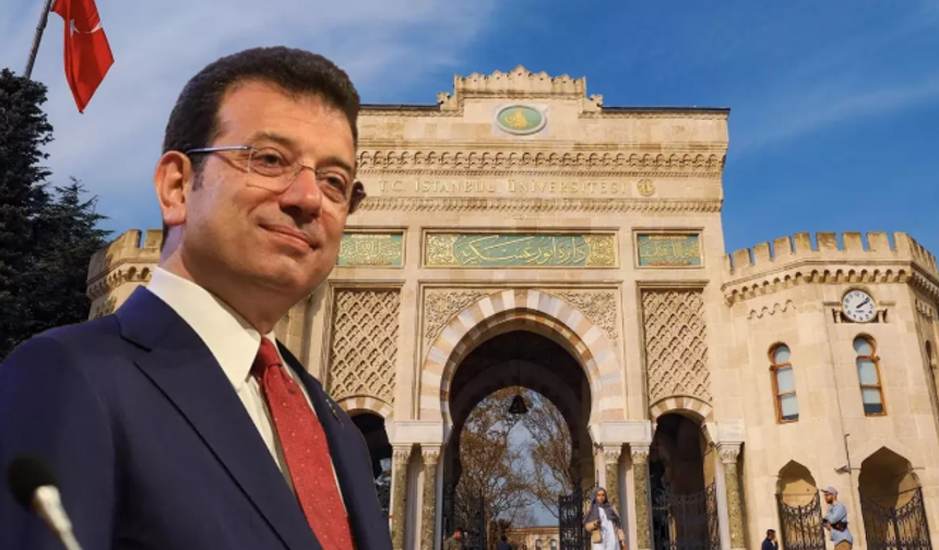 İmamoğlu'nun diploması üniversitenin veri tabanından silindi