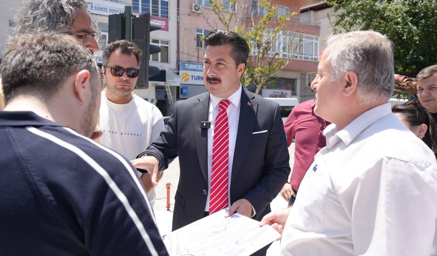 Yenişehir'e modern heykel projesi kavşağı başlıyor