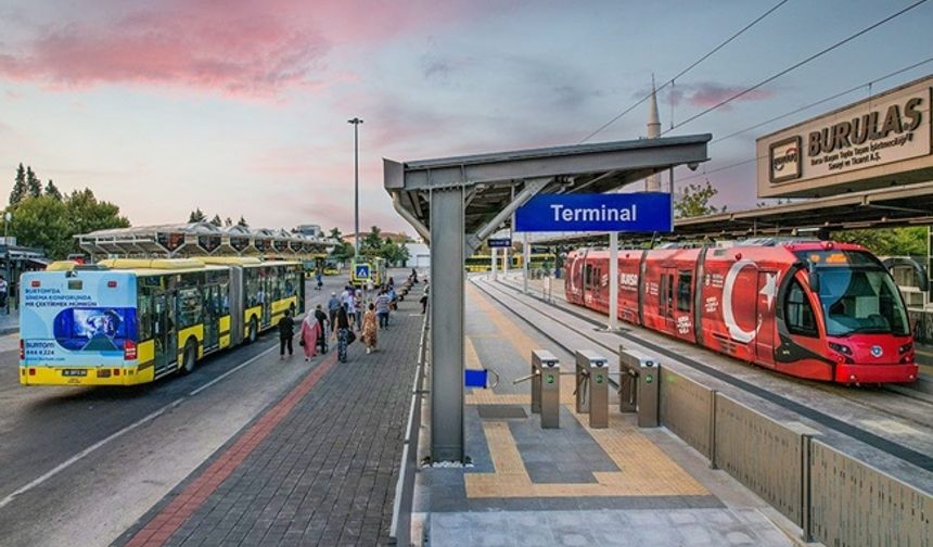 Bursa'da 5 gün boyunca mezarlıklara ulaşım ücretsiz oldu