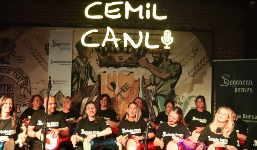 Bursa’da kadınlardan darbuka şov! Ritim Festivali büyüledi