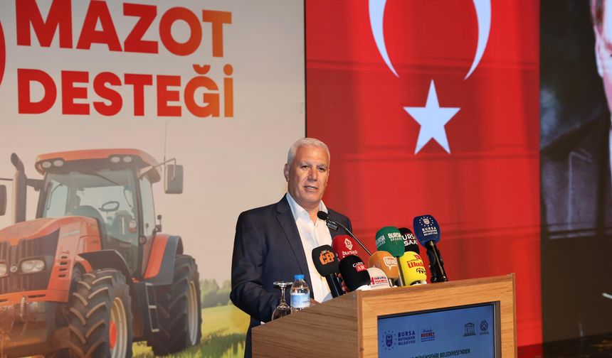 Bursa'da Başkan Bozbey'den çiftçilere: "Allah aşkına anız yakmayın"