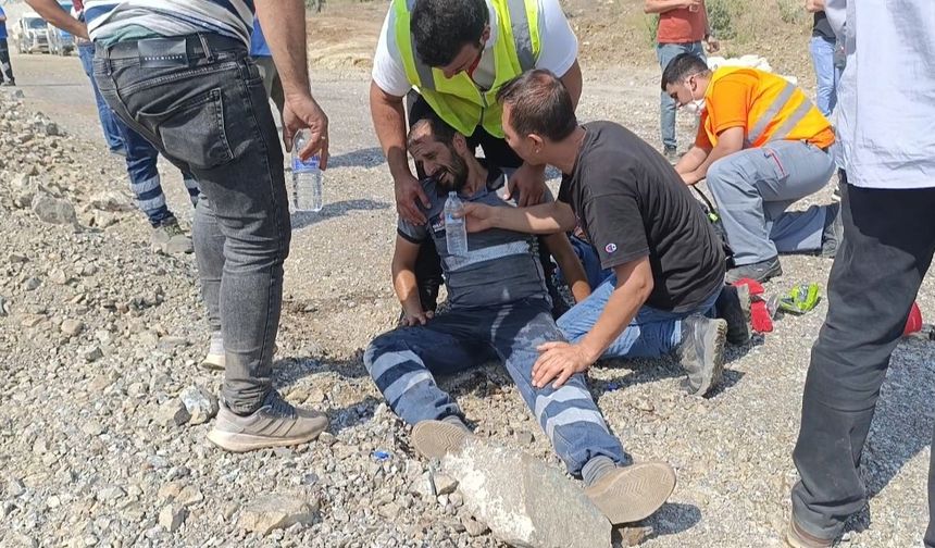 Yangına müdahale eden belediye işçisi baygınlık geçirdi, ayıldığında hayvanlar için gözyaşı döktü