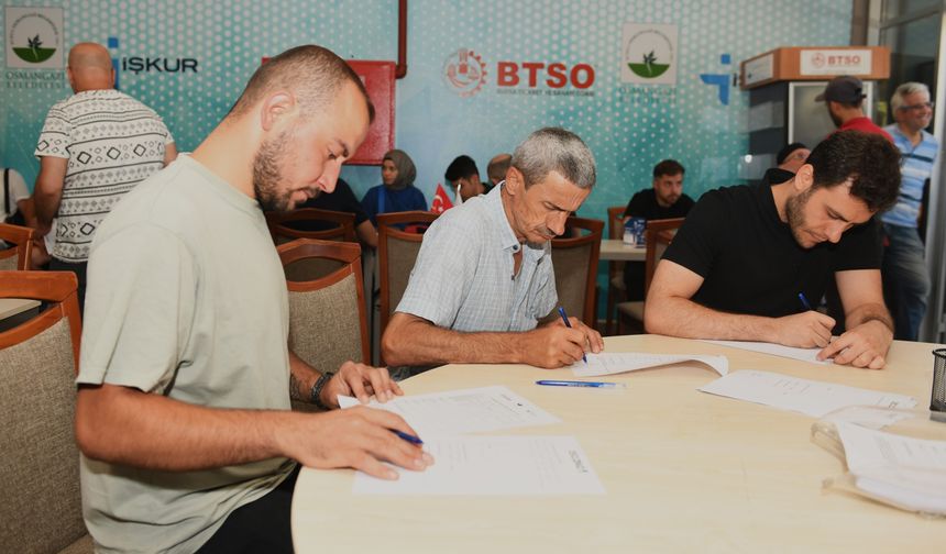 Osmangazi’de istihdam sağlayan buluşma