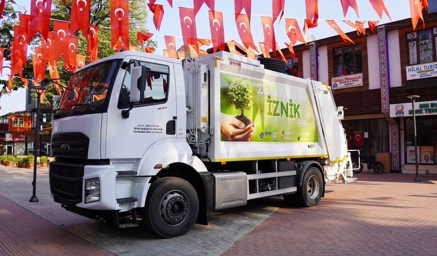 Bakanlık'tan İznik'e araç desteği