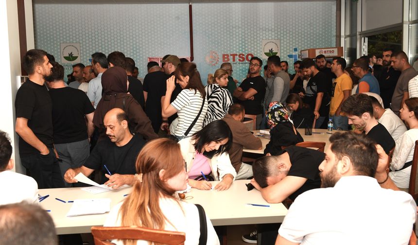 Osmangazi’de istihdam buluşması doldu taştı