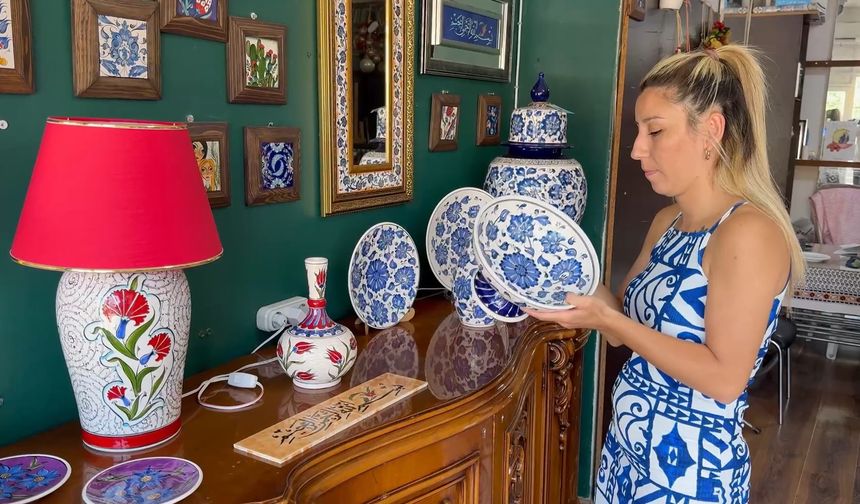 İznik'in çini sanatı dünyaya taşınıyor
