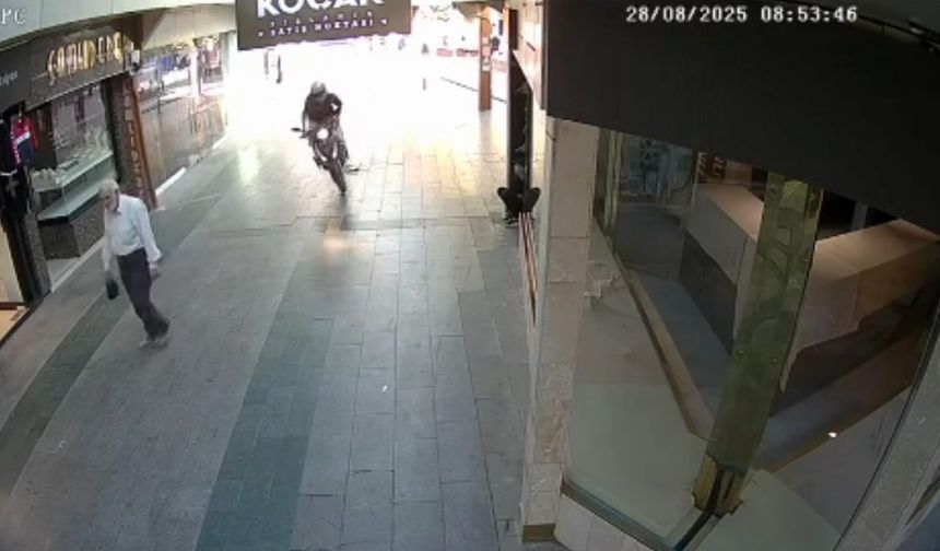 Motosiklet sürücüsü ölümden döndü
