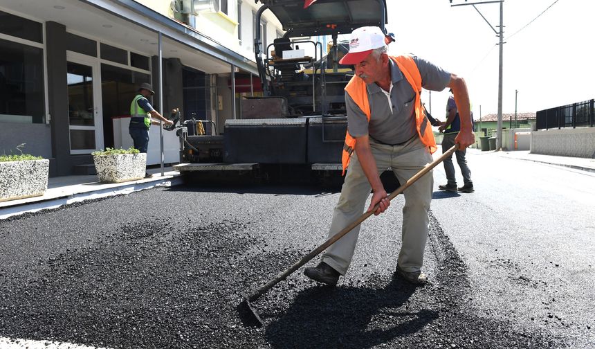 Osmangazi’de bir yol daha yenilendi