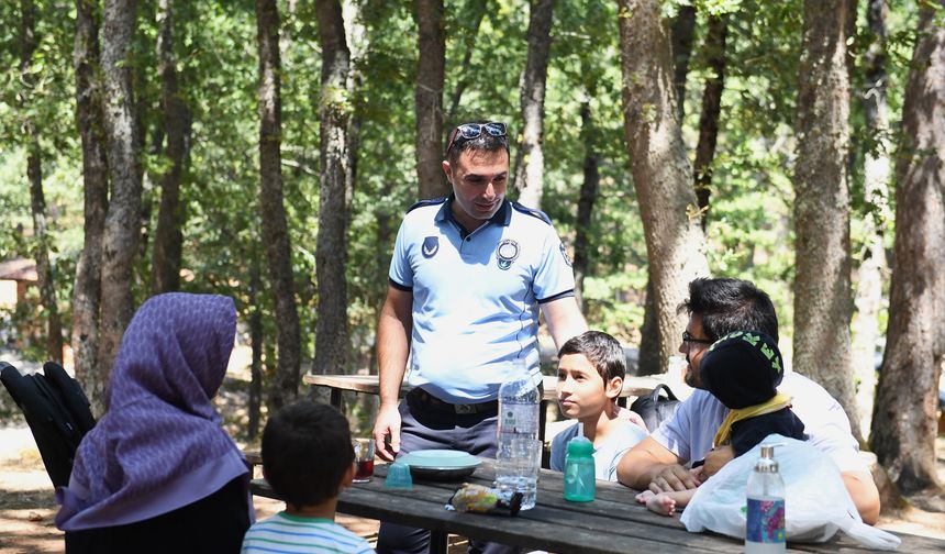 Zabıta ekipleri orman yangınlarını önlemek için denetimde