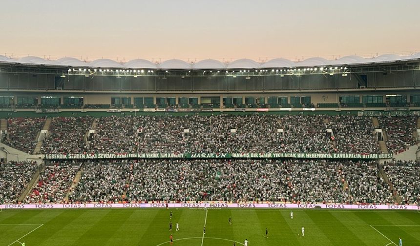 Bursaspor'a ilk maçta ceza