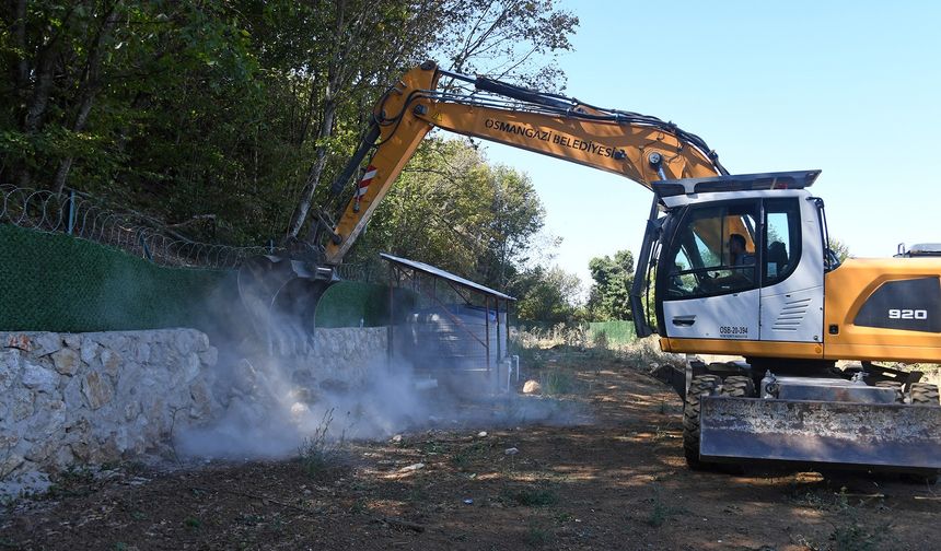 Osmangazi’de kaçak yapılara geçit yok