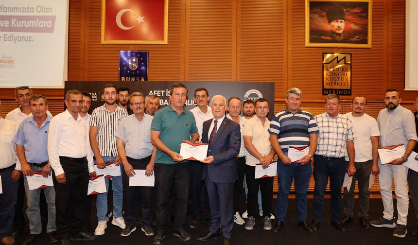 Başkan Bozbey'den alev savaşçılarına teşekkür