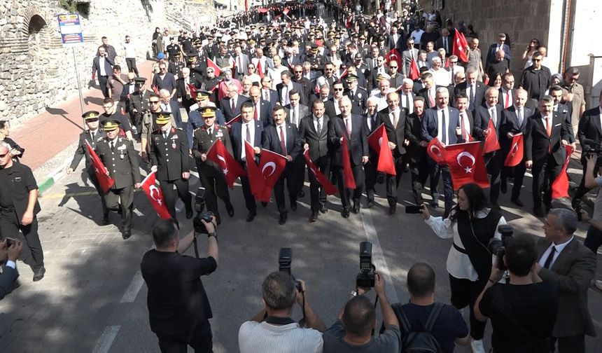 Bursa'nın düşman işgalinden kurtuluşu coşkuyla kutlandı