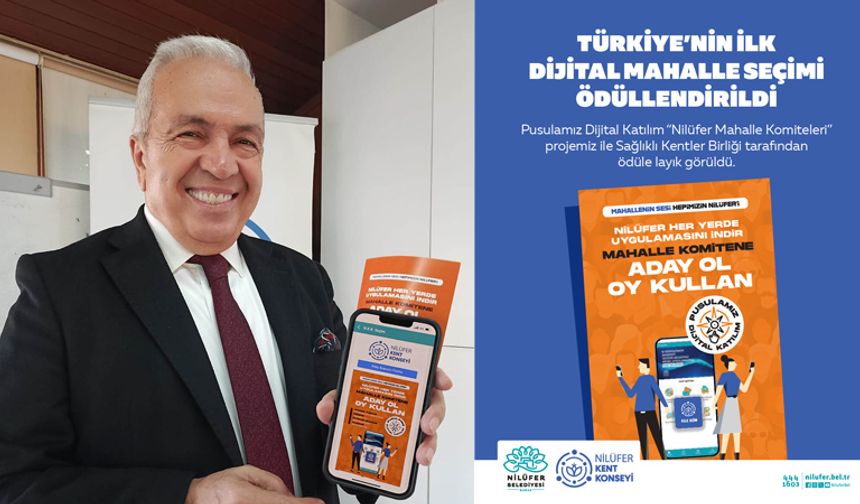 Nilüfer Belediyesi’ne "Akıllı Şehir" ödülü