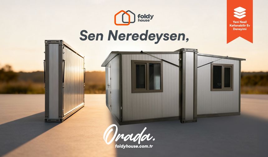 Yeni Nesil Katlanabilir Ev Deneyimi: Foldy House