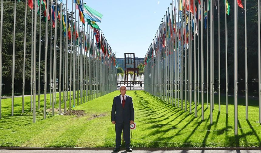 Başkan Bozbey’den Cenevre’de ‘Sürdürülebilir su yönetimi’ açıklaması