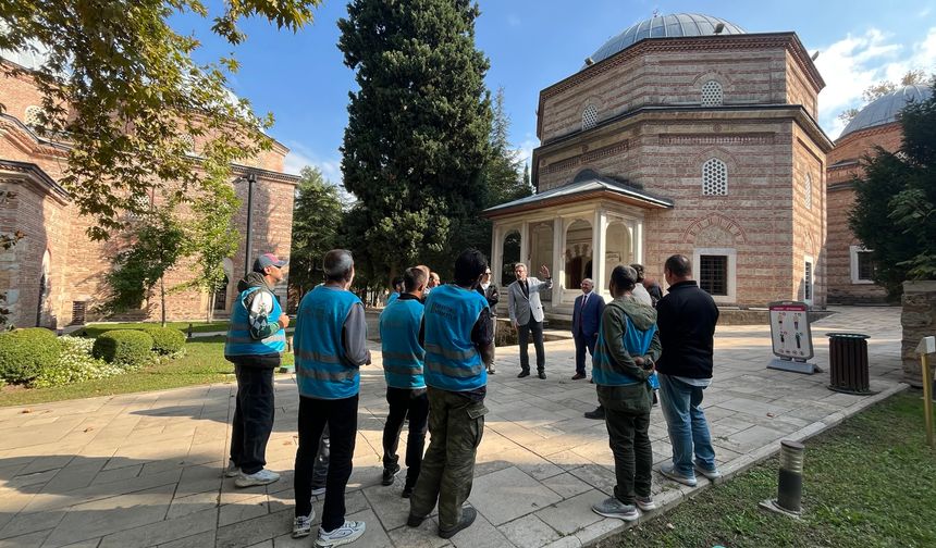 Denetimli serbestlik yükümlüleri, Muradiye Külliyesi'nde