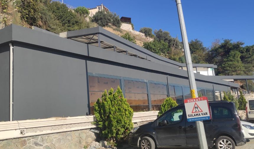 Gemlik’te milli emlak arazisinde tartışmalı inşaat