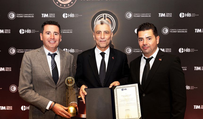 Bursa Kebap Evi’ne Gastronomi İhracatında Üçüncülük Ödülü