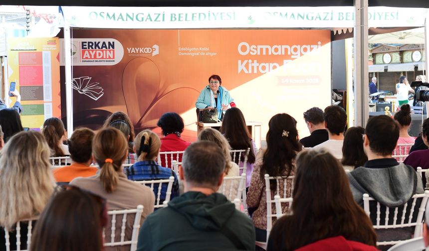 Edebiyatın kalbi 9 gün boyunca Osmangazi'de attı