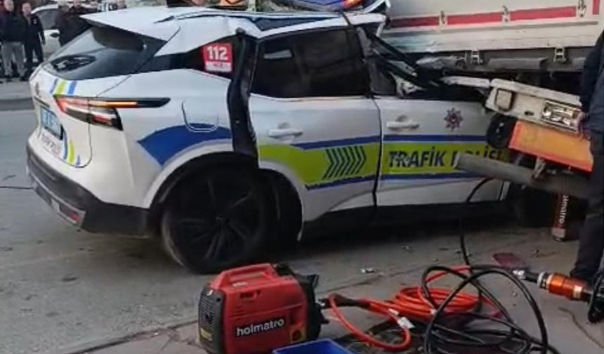 Polis memuru trafik kazasında şehit oldu