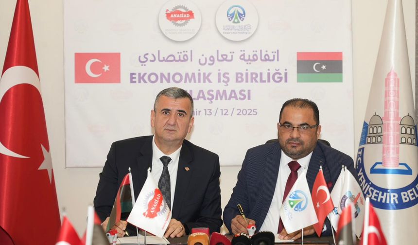 Libya ve Afrika’ya ticaret kapısı, Yenişehir’den açıldı