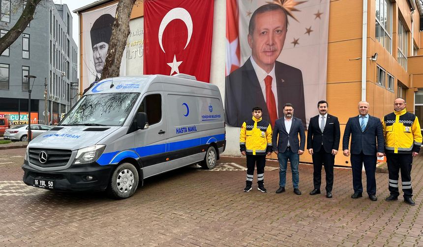 Başkan Ercan Özel’in Çağrısı Karşılık Buldu: Hasta Nakil Aracı Hizmete Girdi