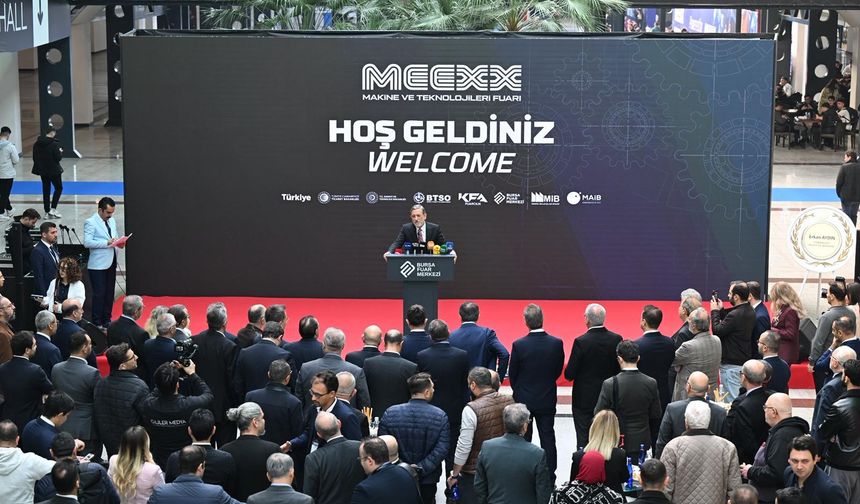 Makine sektörü MEEXX Fuarı'nda buluştu