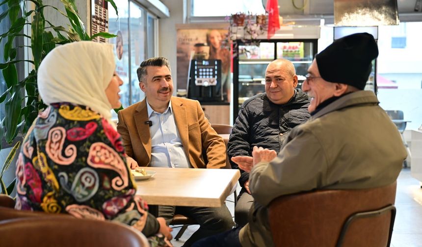 Başkan Yılmaz'dan komşu ziyareti