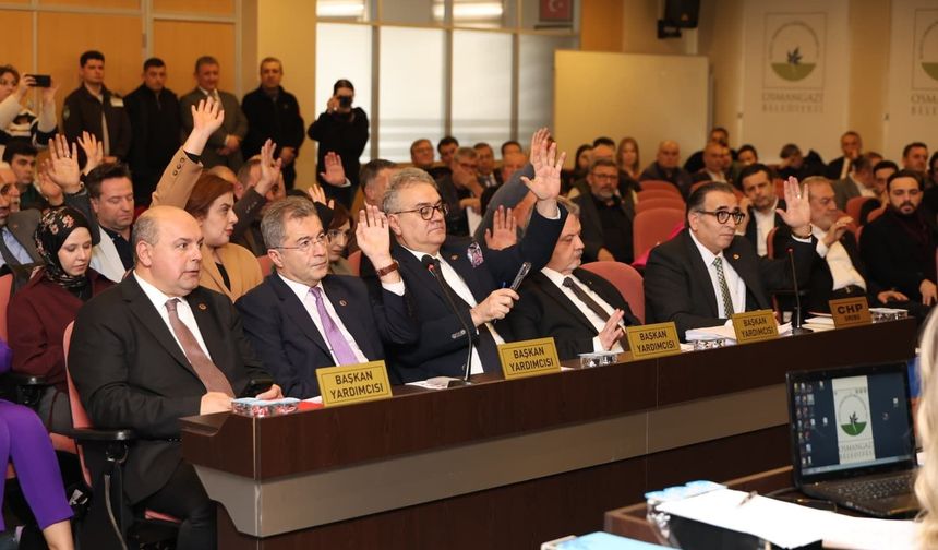 Osmangazi Belediyesi 2025 yılını tasarrufla geçirdi