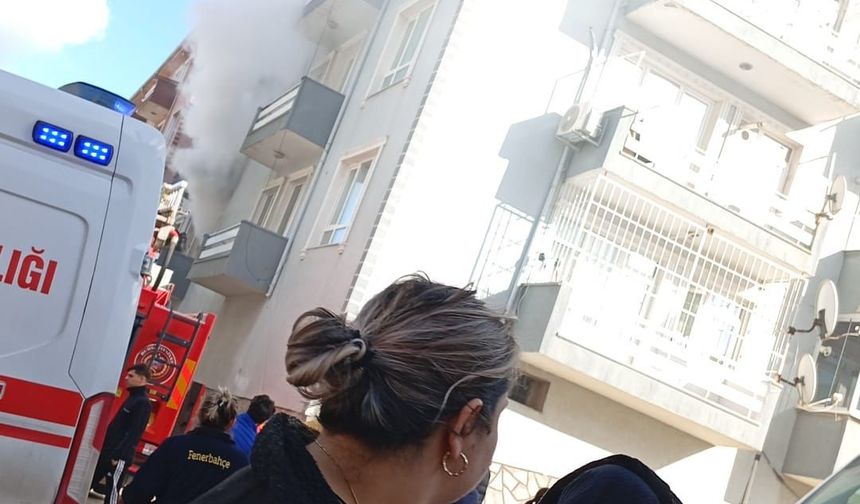 Bursa'da yangın faciası...Yatalak adam alev kapanında kaldı