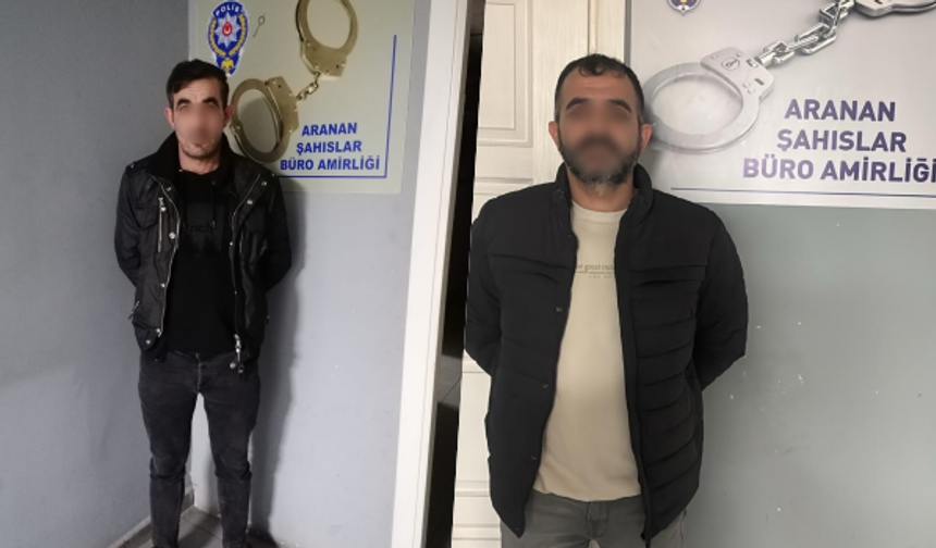 Bursa’da aranan iki katil zanlısı yakalandı
