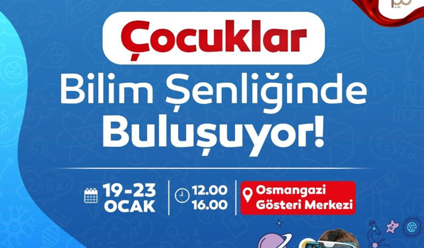 Osmangazi’de çocuklar ve gençler bilimle buluşacak