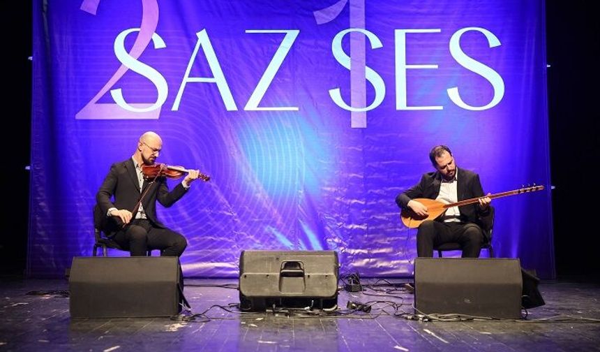 Bursa’da türkü dolu gece: Nilüfer Belediyesi 2Saz 1Ses konserine yoğun ilgi