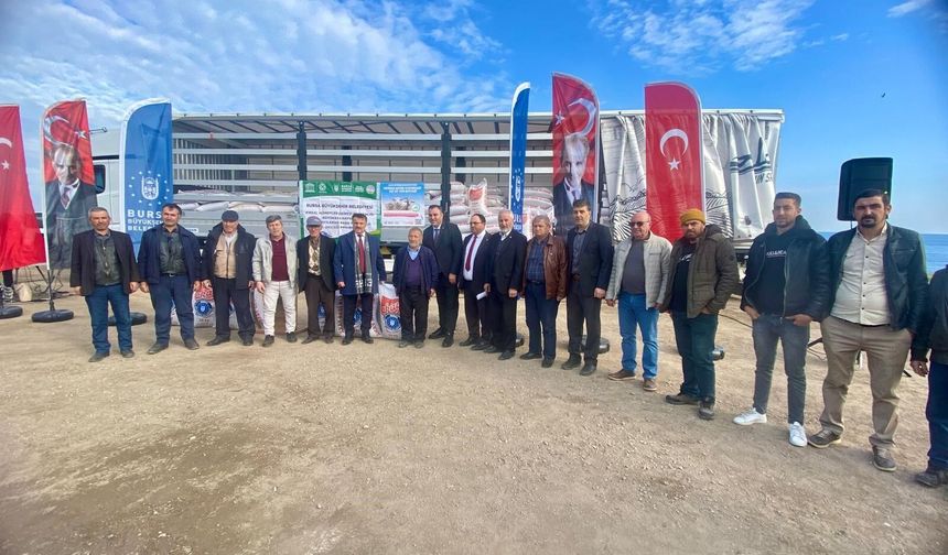 Bursa Büyükşehir'in kırsal kalkınma destekleri sürüyor